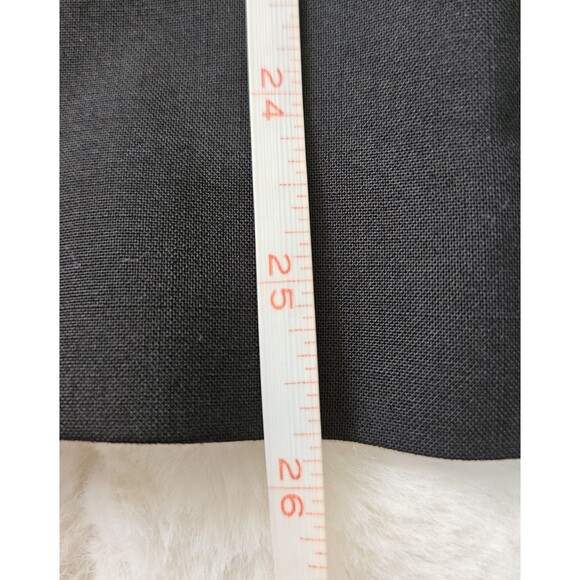 Banana Republic Straight Pencil Skirt Women's Size 6 Black Knee Length Slit GUC - Picture 6 of 7